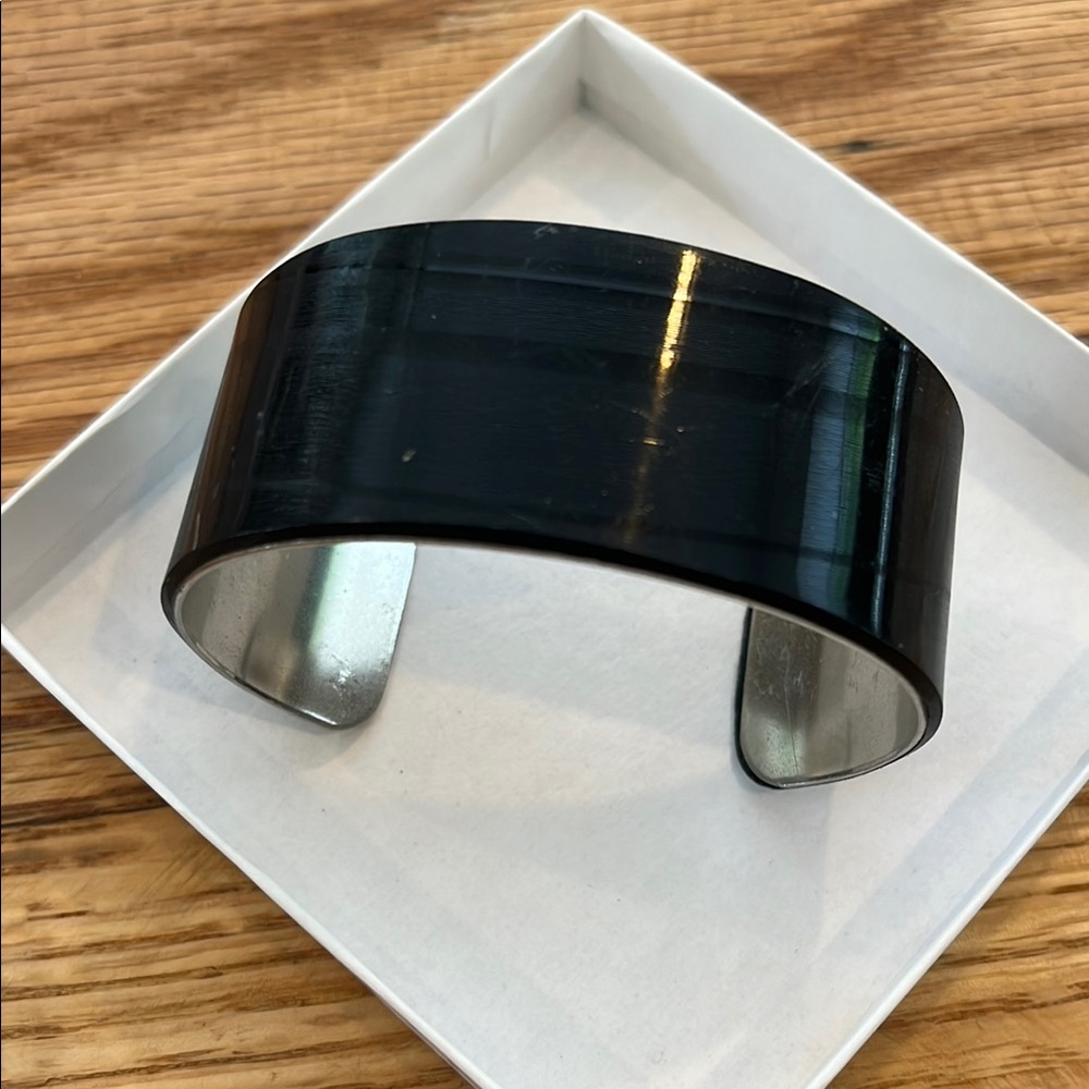 Black Cuff Bracelet